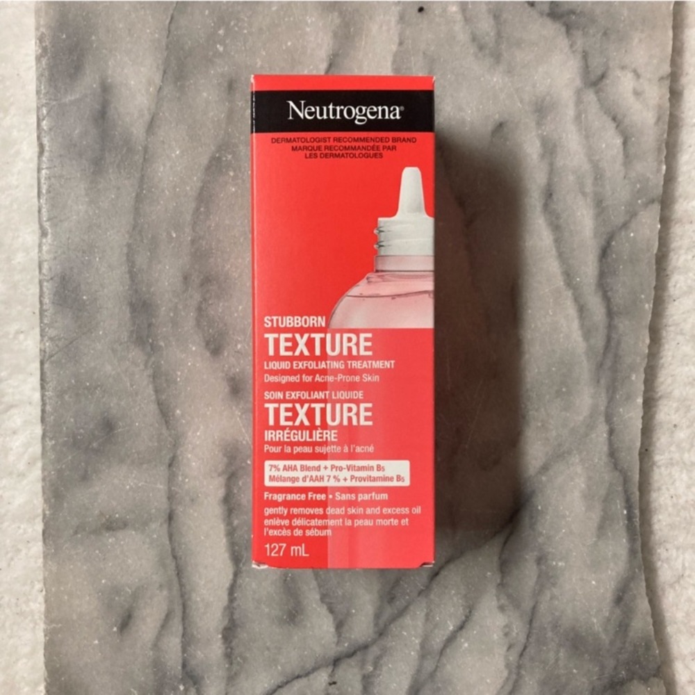 Neutrogena stubborn texture liquid exfoliating treatment New